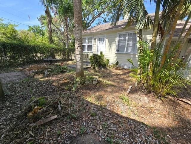 view of side of home