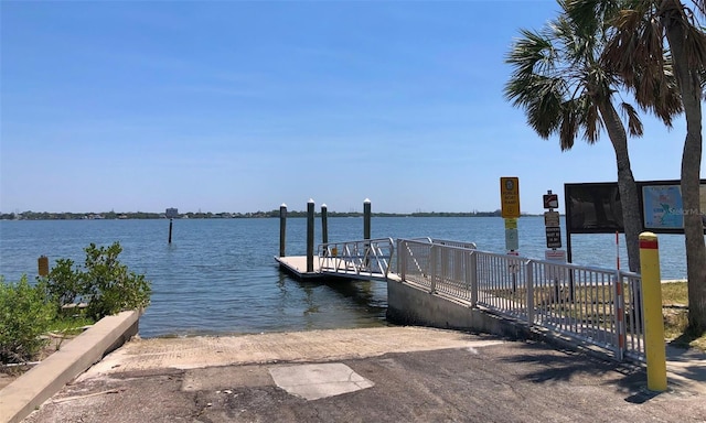 34 Hickory Ln, Safety Harbor, FL 34695 - dock area featuring a water view