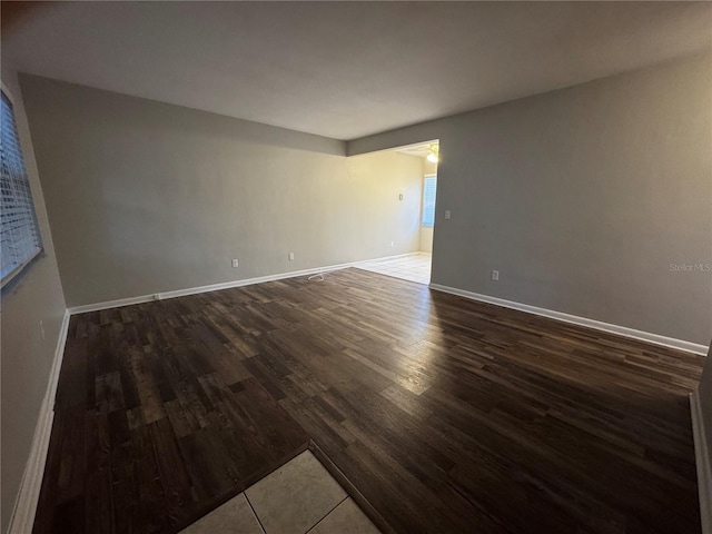 766 Beltrees St, Dunedin, FL 34698 - unfurnished room featuring wood finished floors and baseboards