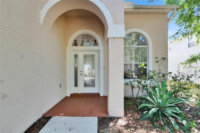 13421 Sydney Rd, Valrico, FL 33594 - entrance to property featuring stucco siding