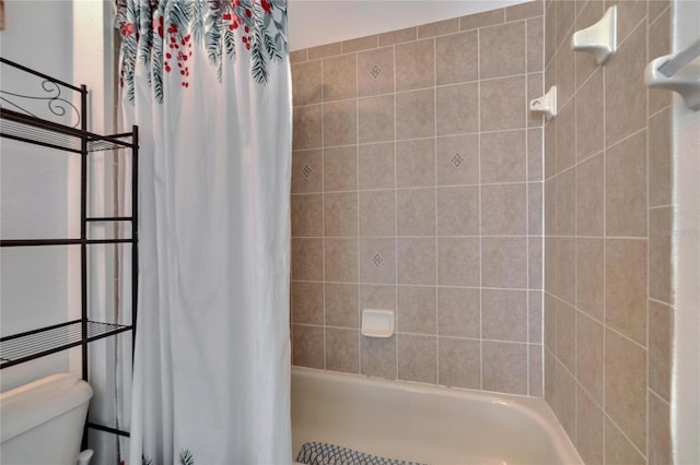 13421 Sydney Rd, Valrico, FL 33594 - full bath featuring toilet and shower / bath combo