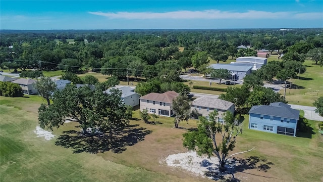 13421 Sydney Rd, Valrico, FL 33594 - birds eye view of property featuring a view of trees and a residential view