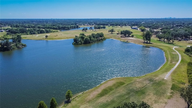 13421 Sydney Rd, Valrico, FL 33594 - bird's eye view with view of golf course and a water view