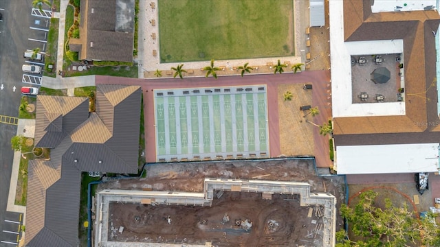 aerial view