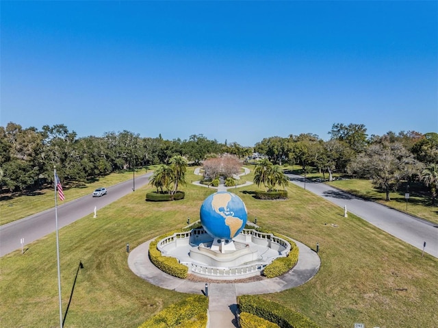 2310 Denmark St Unit 30, Clearwater, FL 33763 - drone / aerial view of a community park and a tree filled landscape