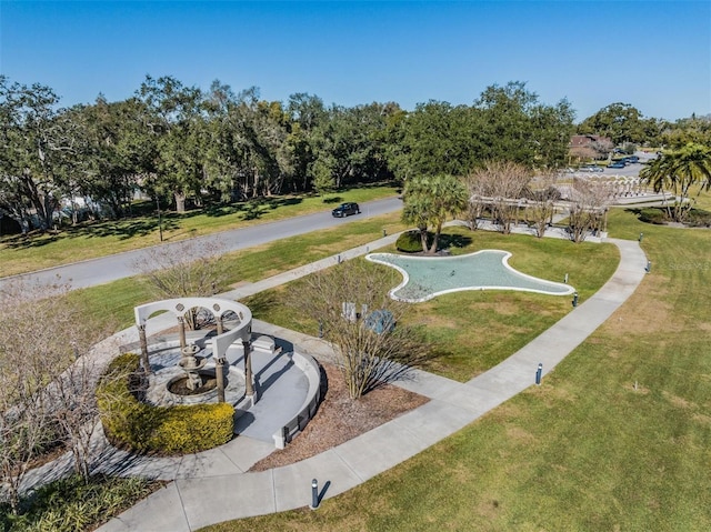 2310 Denmark St Unit 30, Clearwater, FL 33763 - view of property's community with a yard and view of wooded area