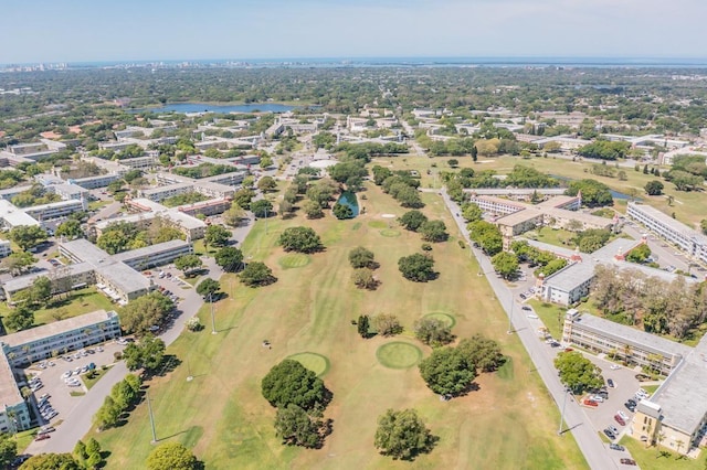 2310 Denmark St Unit 30, Clearwater, FL 33763 - aerial view of property and surrounding area with a large body of water and a golf club
