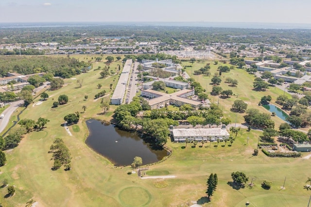 2310 Denmark St Unit 30, Clearwater, FL 33763 - aerial view of property and surrounding area with a nearby body of water and a golf course