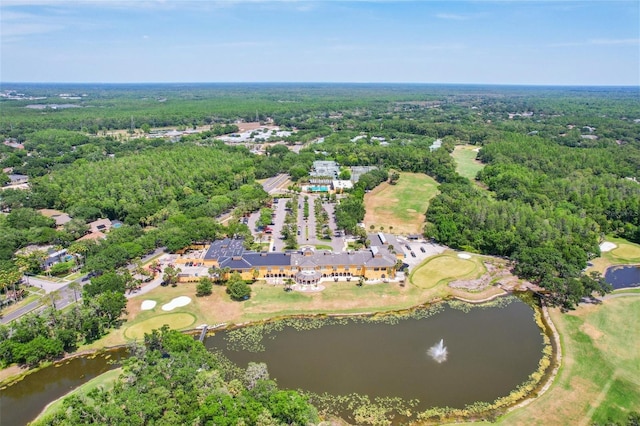 15324 Sherwood Forest Dr, Tampa, FL 33647 - aerial overview of property's location with a nearby body of water, a golf course, and a heavily wooded area