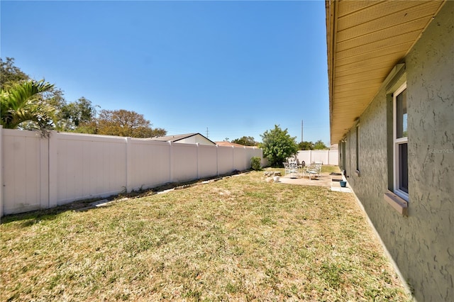 12532 115th St, Largo, FL 33778 - view of yard with a patio area and a fenced backyard