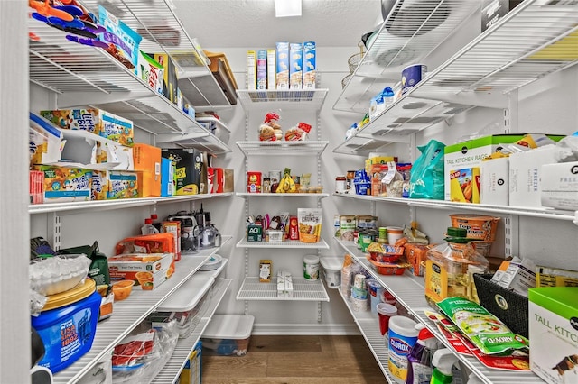 view of pantry