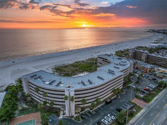 4450 Gulf Blvd Unit 114, St Pete Beach, FL 33706 - drone / aerial view of unending shoreline