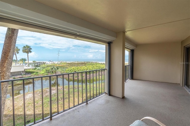 4450 Gulf Blvd Unit 114, St Pete Beach, FL 33706 - balcony with a water view