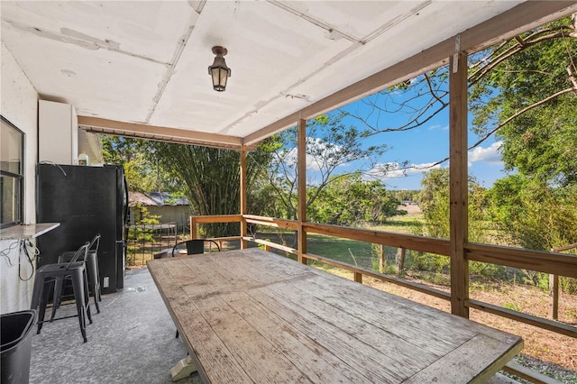 view of deck