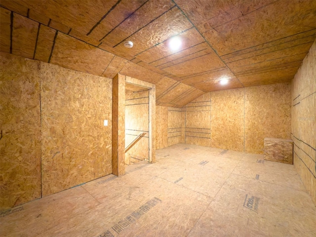 view of storage