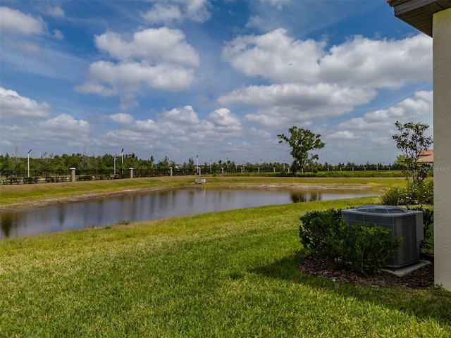 view of water feature