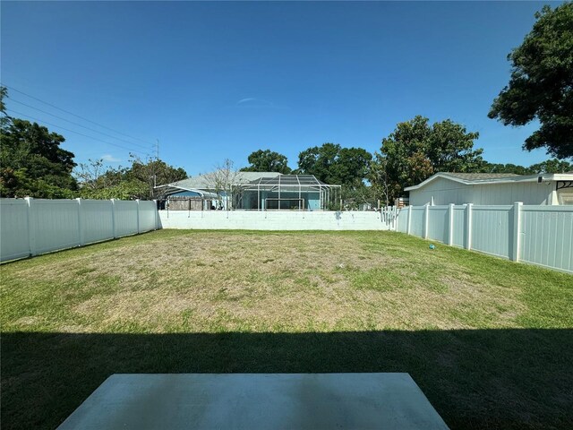 7208 N Glen Ave, Tampa, FL 33614 - view of yard with a fenced backyard
