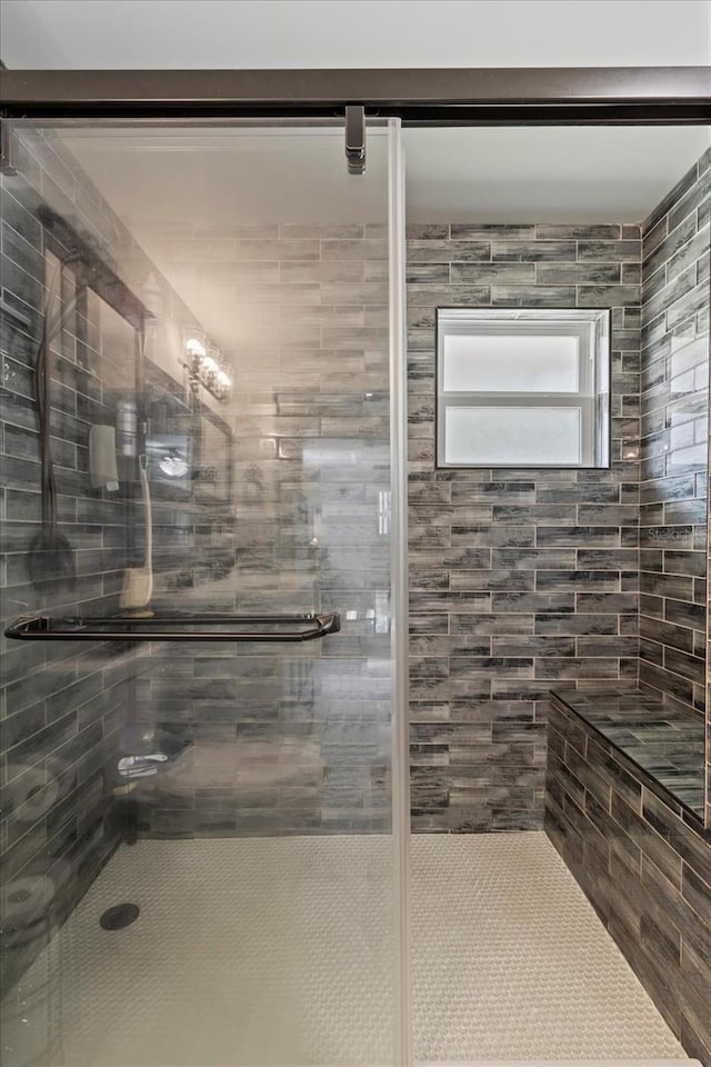 full bath featuring a stall shower