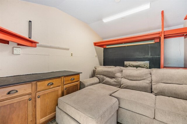 6821 Mary Lou Ln, Wesley Chapel, FL 33544 - home theater with lofted ceiling