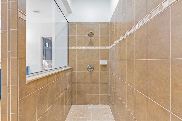20121 Bending Creek Pl, Tampa, FL 33647 - full bathroom with visible vents and a walk in shower