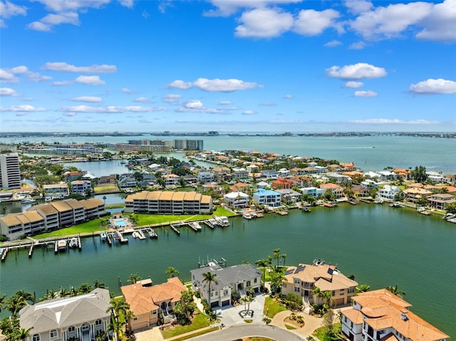 6202 Pasadena Point Blvd, Gulfport, FL 33707 - aerial view of residential area featuring a nearby body of water