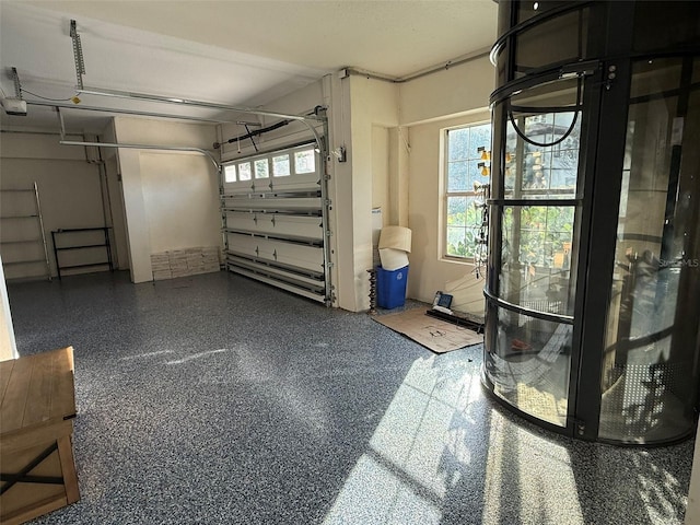 6202 Pasadena Point Blvd, Gulfport, FL 33707 - garage featuring a garage door opener