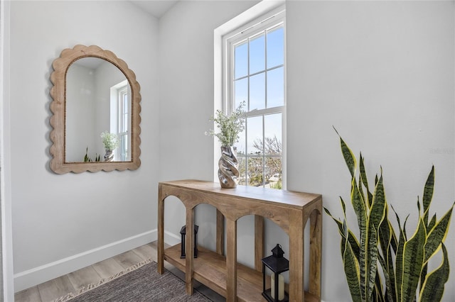 13117 4th St E, Madeira Beach, FL 33708 - detailed view of wood finished floors and baseboards
