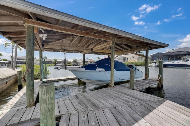 927 Golf Island Dr, Apollo Beach, FL 33572 - dock area featuring a water view