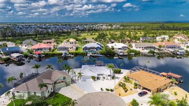 927 Golf Island Dr, Apollo Beach, FL 33572 - aerial view of residential area with a nearby body of water