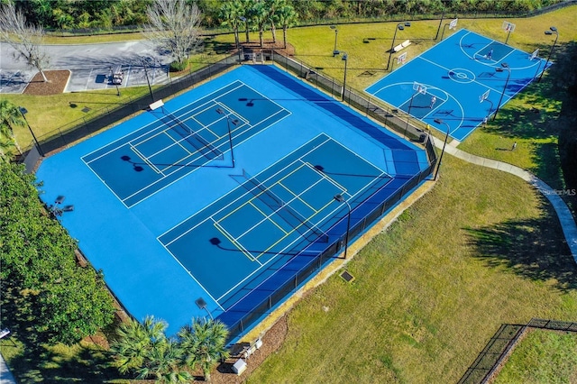 drone / aerial view