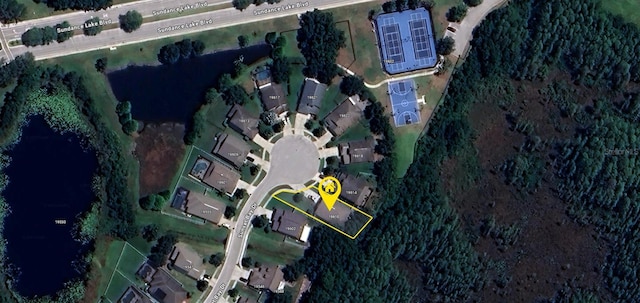 19610 Sunset Bay Dr, Land O Lakes, FL 34638 - bird's eye view