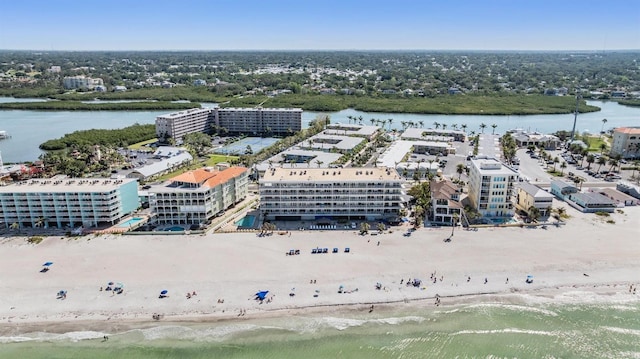 19418 Gulf Blvd Unit 507, Indian Shores, FL 33785 - bird's eye view of unending shoreline