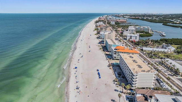 19418 Gulf Blvd Unit 507, Indian Shores, FL 33785 - aerial view of extended coastline