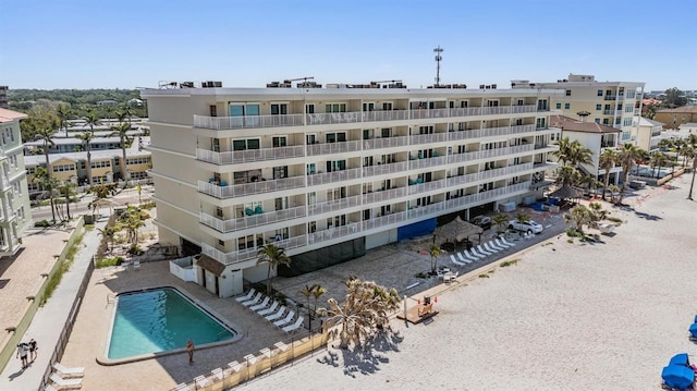 19418 Gulf Blvd Unit 507, Indian Shores, FL 33785 - view of apartment building / complex with a community pool