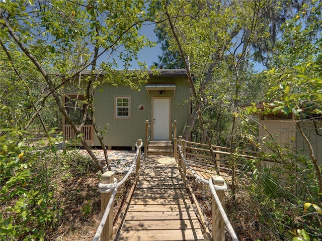 13004 Bell Creek Chase, Riverview, FL 33569 - view of outdoor structure with entry steps