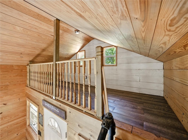 13004 Bell Creek Chase, Riverview, FL 33569 - bonus room with wood ceiling, wood-type flooring, vaulted ceiling, and wooden walls