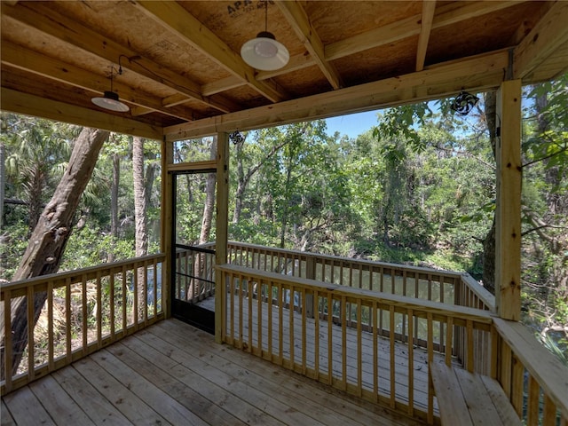 13004 Bell Creek Chase, Riverview, FL 33569 - view of wooden terrace