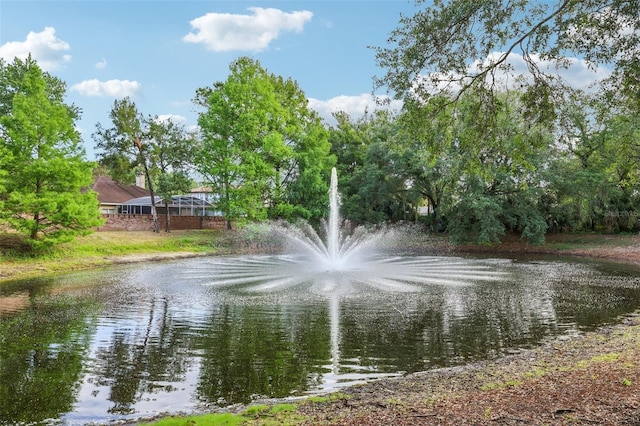 property view of water