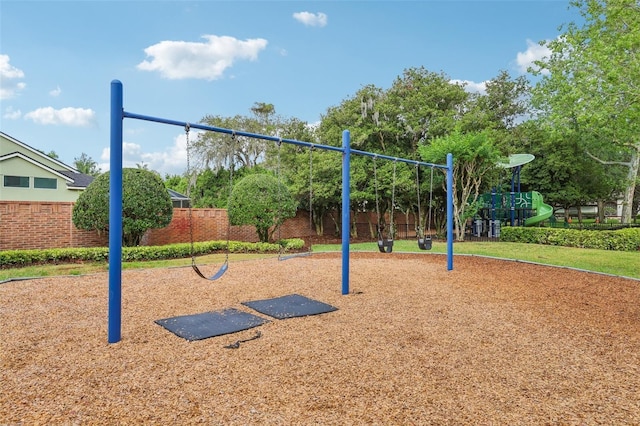 view of communal playground