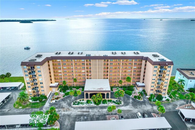 9 Haig Pl Unit 510, Dunedin, FL 34698 - bird's eye view featuring a water view
