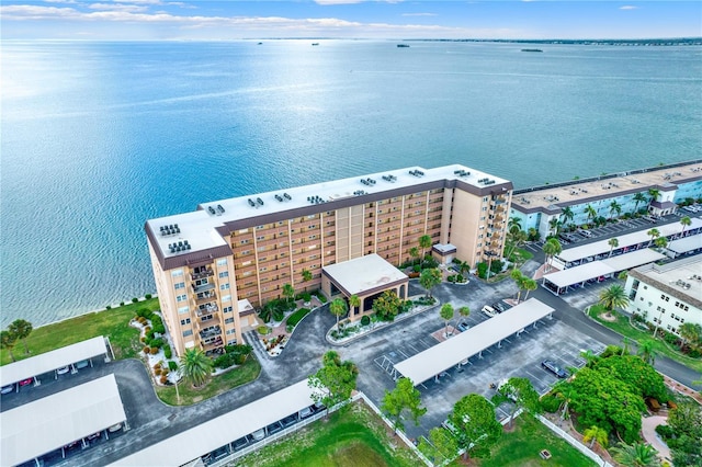 9 Haig Pl Unit 510, Dunedin, FL 34698 - birds eye view of property with a water view