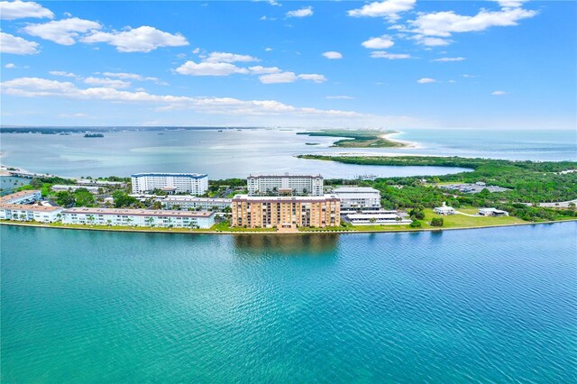 9 Haig Pl Unit 510, Dunedin, FL 34698 - aerial view featuring a water view