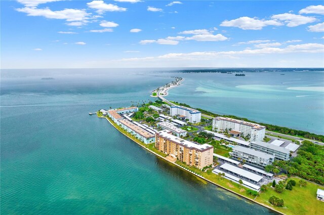 9 Haig Pl Unit 510, Dunedin, FL 34698 - aerial view featuring a water view