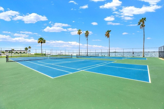 9 Haig Pl Unit 510, Dunedin, FL 34698 - view of tennis court featuring fence