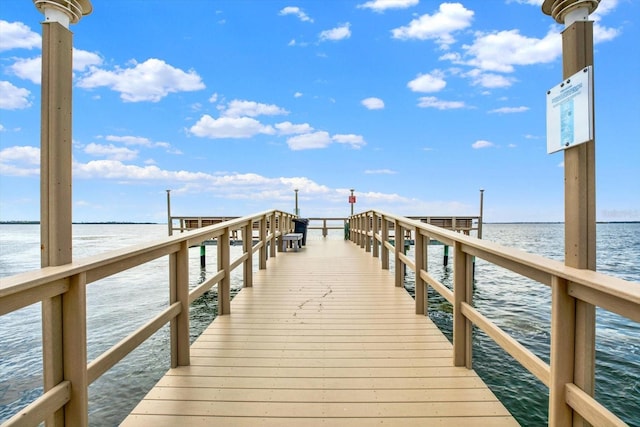 9 Haig Pl Unit 510, Dunedin, FL 34698 - dock area with a water view