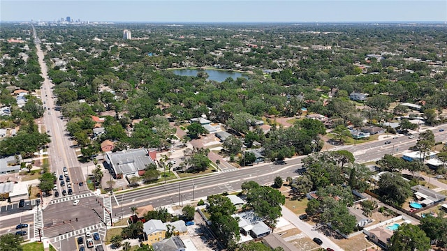 6609 Dartmouth Ave N, Saint Petersburg, FL 33710 - bird's eye view with a water view