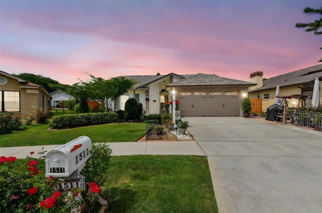 1511 Woonsocket Ln, Brandon, FL 33511 - ranch-style house featuring a garage and driveway