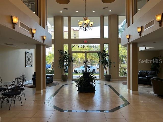 750 4th Ave S Unit 403C, Saint Petersburg, FL 33701 - building lobby with a towering ceiling and recessed lighting