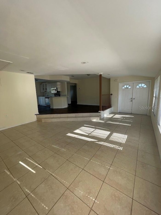 321 David Ave, Clearwater, FL 33759 - unfurnished living room featuring tile patterned floors