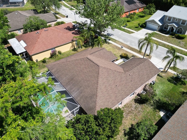 1135 Wyndham Lakes Dr, Odessa, FL 33556 - birds eye view of property with a residential view